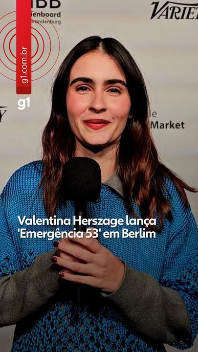 Valentina Herszage apresenta série Emergência 53 no Festival de Berlim