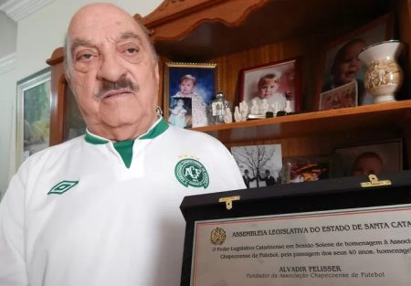 Morre aos 89 anos um dos fundadores da Chapecoense