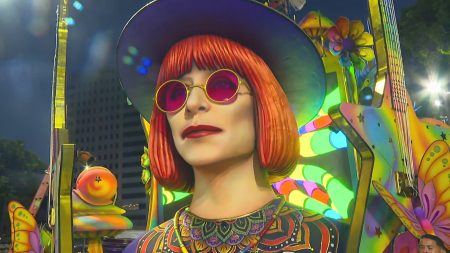 Mocidade Independente homenageia o legado artístico de Rita Lee em desfile carnavalesco