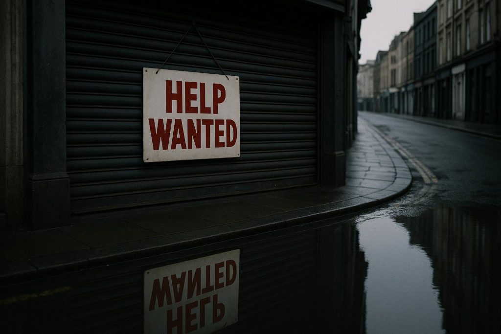 UK private sector job losses deepen as public employment hits record high amid economic slowdown