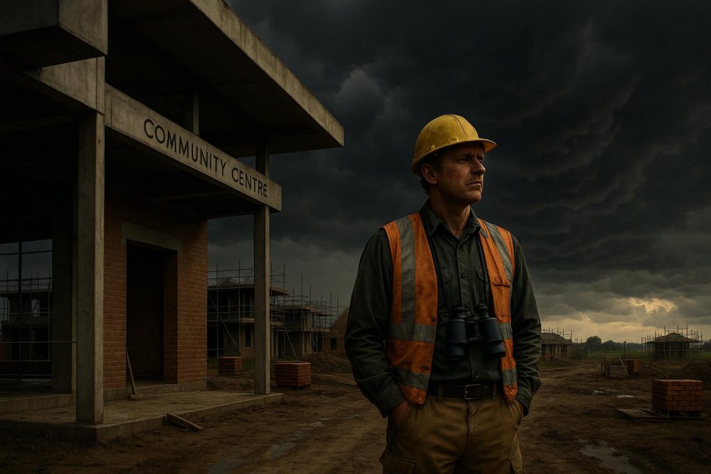 UK community and amenity construction faces cautious slowdown despite regional growth in 2025