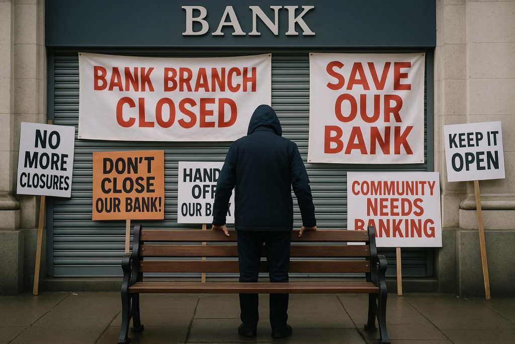 South London community mobilises to oppose Lloyds Bank closure amid wider cash access concerns