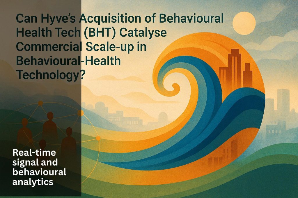 Can Hyve’s Acquisition of Behavioural Health Tech (BHT) Catalyse Commercial Scale-up in Behavioural-Health Technology?