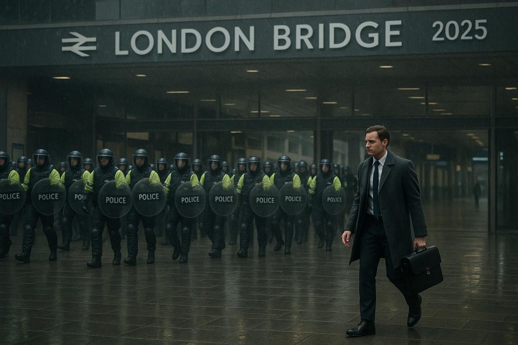 London Bridge station evacuated after police intervene over suspicious passenger