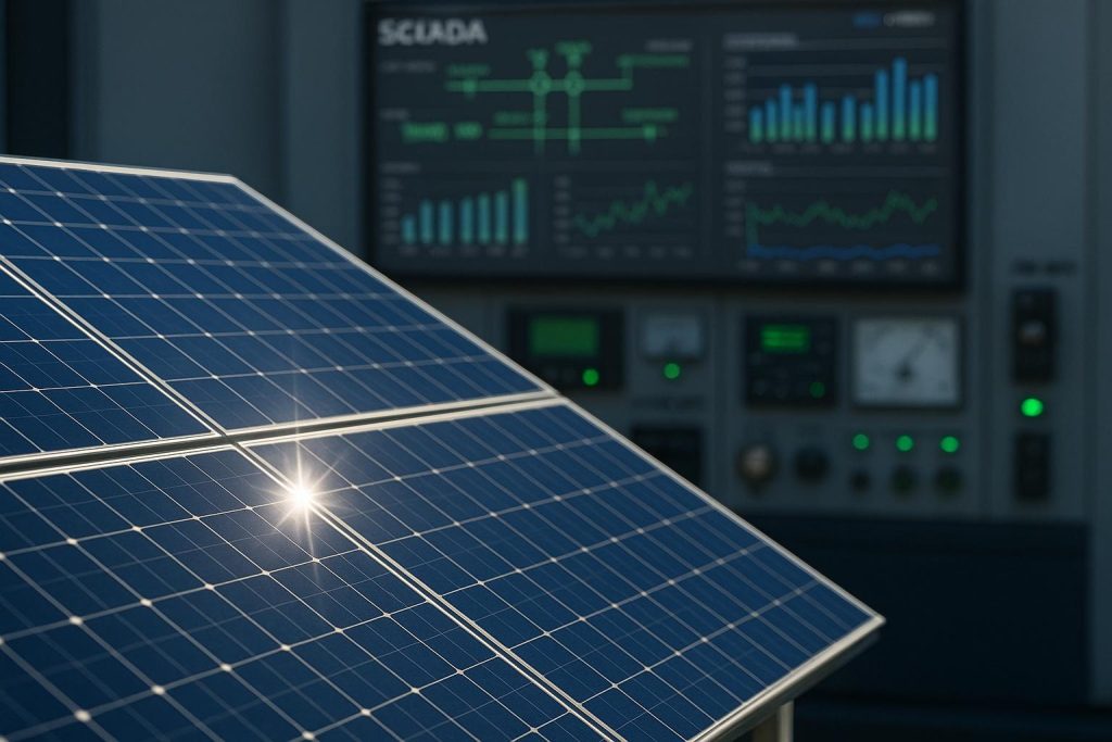 Smart solar operations evolve with advanced SCADA systems enabling real-time control and predictive analytics