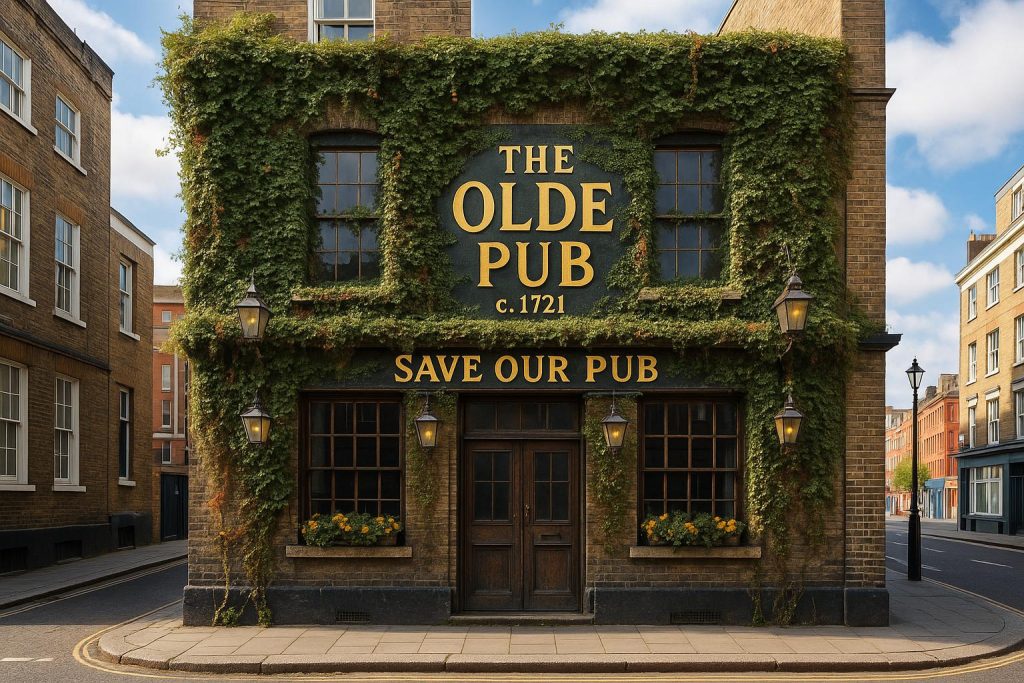 Local community campaigns to save historic London pub from redevelopment