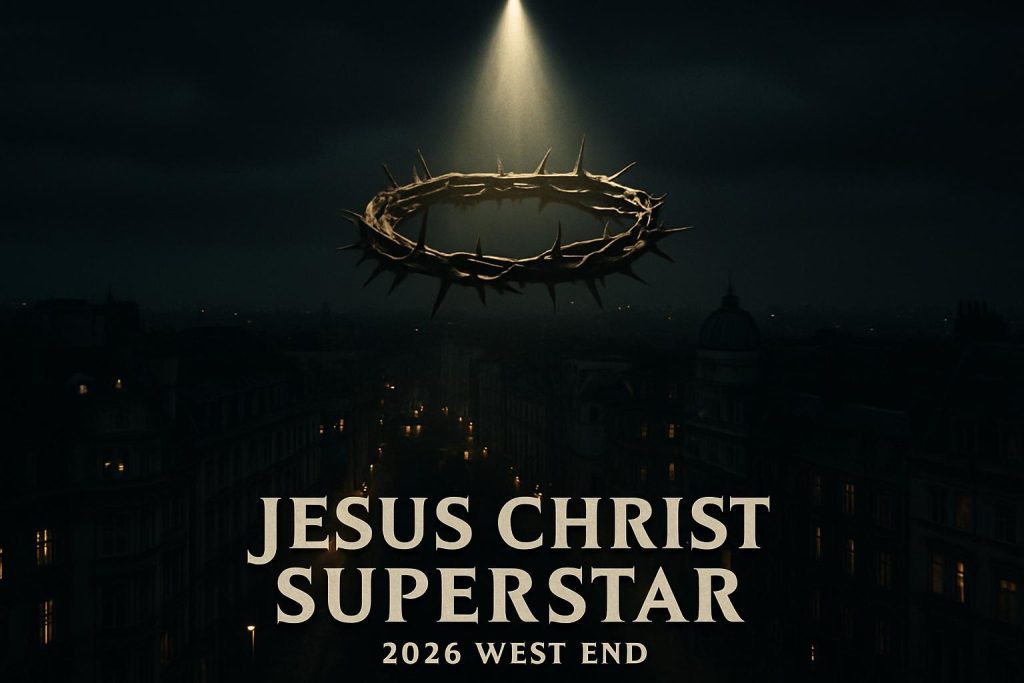 Sam Ryder to make his West End debut as Jesus in Andrew Lloyd Webber’s *Jesus Christ Superstar*