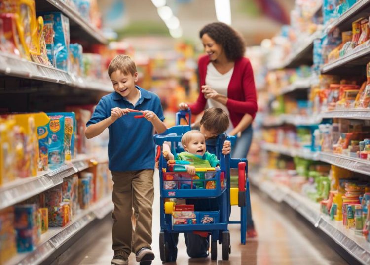 Adults are visiting the toy aisle more than preschoolers