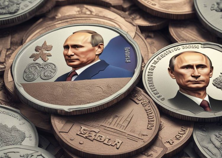 Putin states that nearly 40% of Russian trade turnover is now conducted in rubles due to isolation from the West.