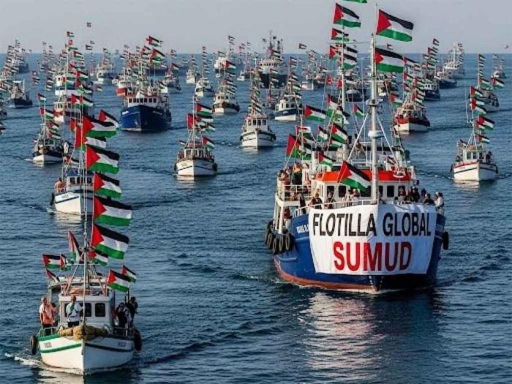 Sumud Flotilla Encounters Attacks, Sabotage Amid Media Controversy