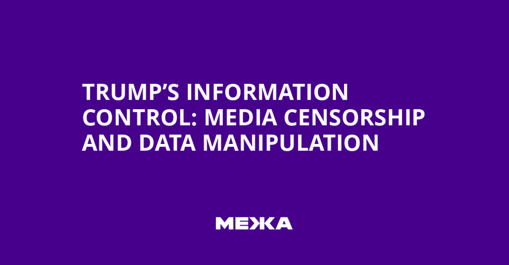 Trump Accused of Media Censorship and Data Manipulation | Ukraine News