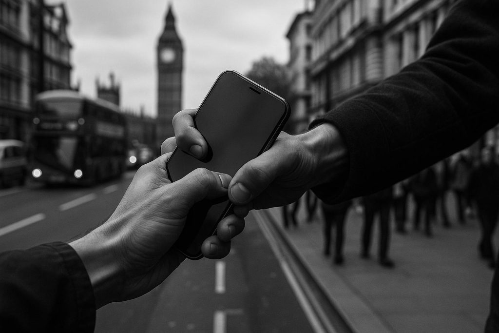 Australian model’s phone snatched amid London’s surging mobile theft crisis