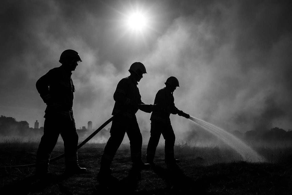 Dozens of firefighters contain 14-acre grass fire on Wanstead Flats amid record heatwave