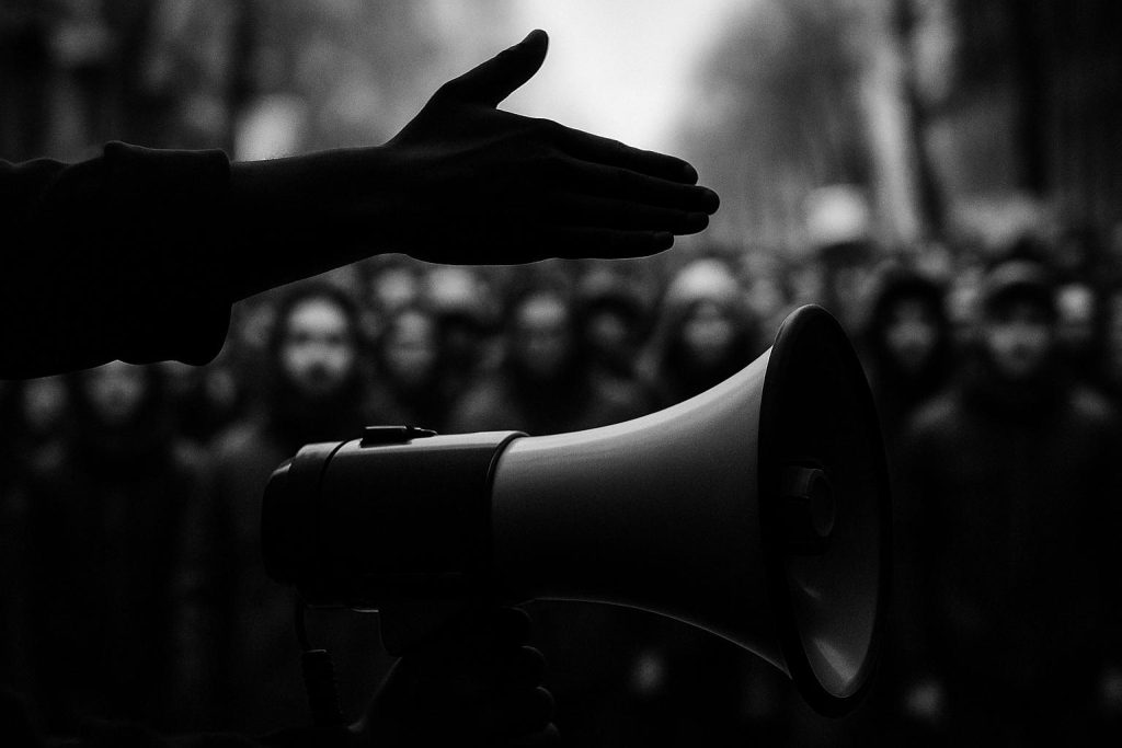 Labour councillor denies incitement after video of ‘cut their throats’ rally speech
