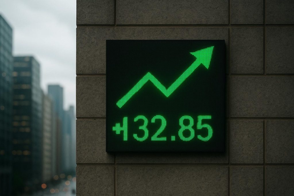 FTSE 100 hits record high amid WPP’s sharp decline and economic outlook shifts