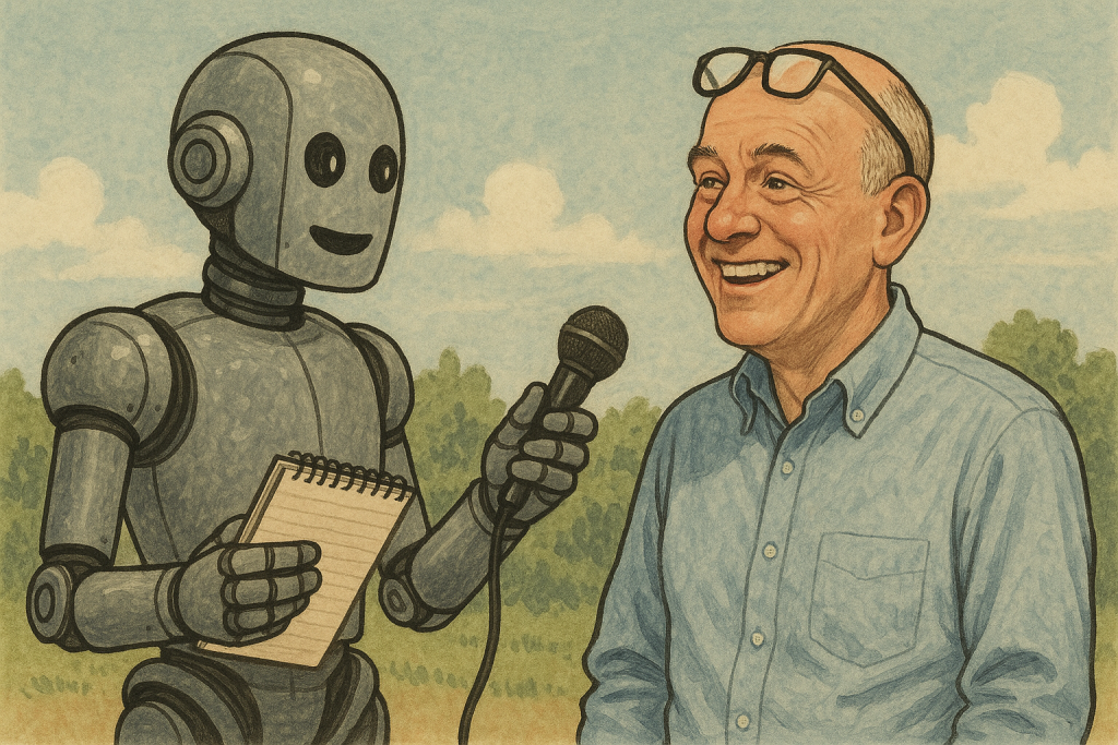 Meet our new star interviewer … ChatGPT