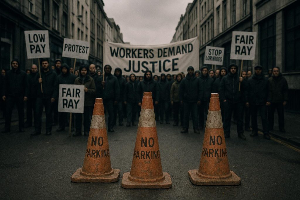 Parking enforcement strike in Bromley exposes gap between wages and living costs