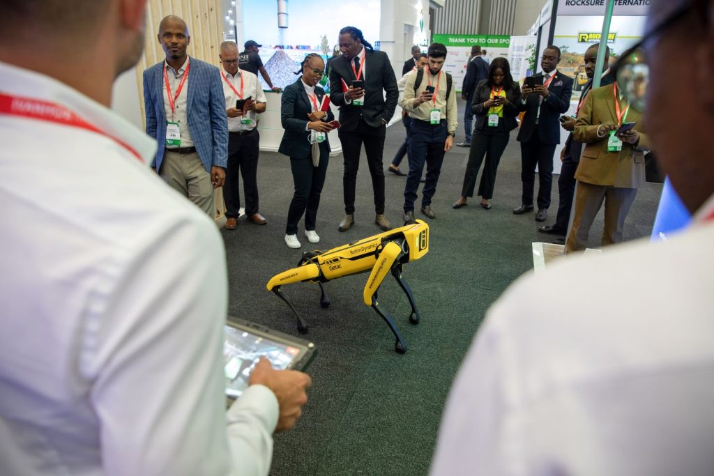 New tricks: the evolution of quadruped robots in mining